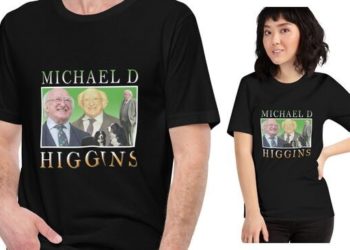Michael D. Higgins t-Shirt released by Irish website for Paddy’s Day