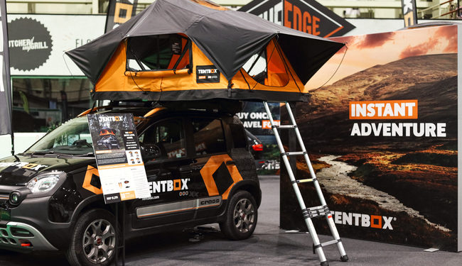 With a new product launch and an endorsement from ITV’s Holly Willoughby, TentBox Roof Tents stole the limelight at the NEC