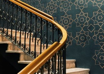 Curved Stairlift Integration For Uncommon Interior Design