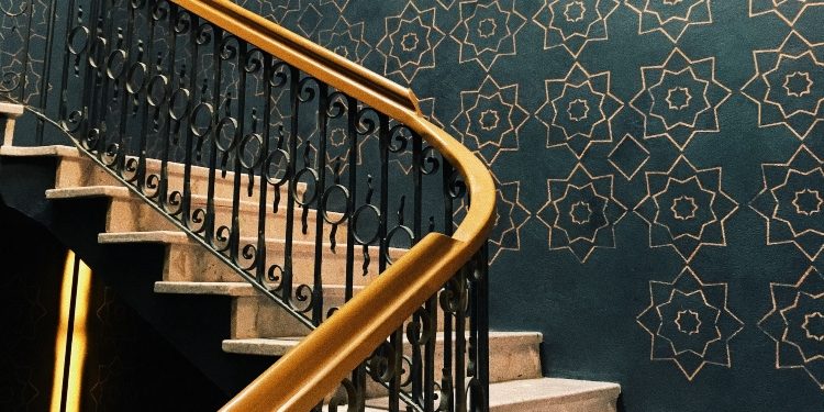 Curved Stairlift Integration For Uncommon Interior Design