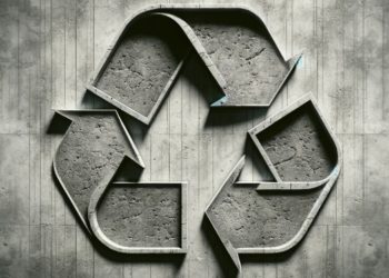 Sustainable recycling methods in concreting