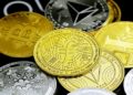 Pile OF Crypto Currency Coins