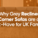 Recliner Corner Sofas