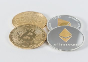 Close-up Crypto Coins