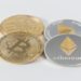 Close-up Crypto Coins