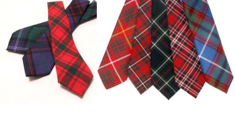 Complete Your Scottish Look with a Stylish Matching Tartan Tie