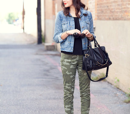Styling Camo Jeans