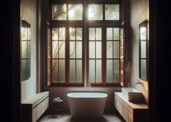Enhancing Your Bathroom Aesthetics with Decorative Windows