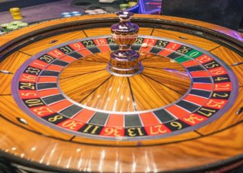 Close-up of a Casino Roulette