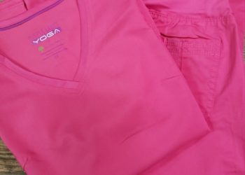 Pink Medical Scrubs