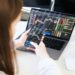 Woman Trading and Investing