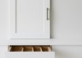Efficient kitchen storage solutions with custom drawers and classic cabinet styles