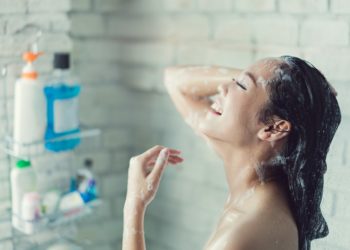 Sleek and Sturdy Bathroom Glass Shelves for Modern Homes