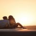 Sweet Couple and Sunset