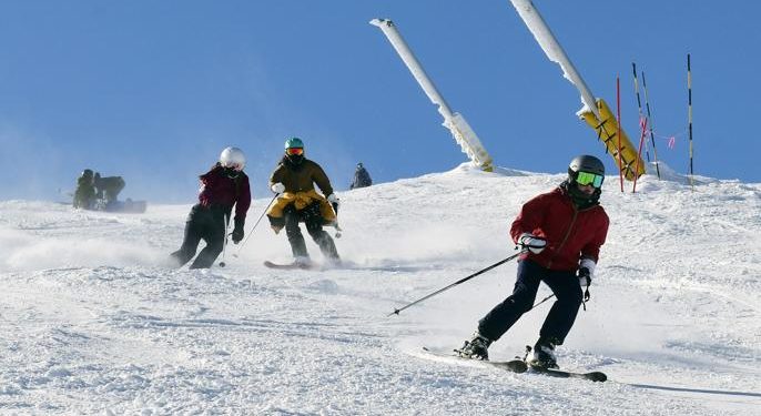 Skiing
