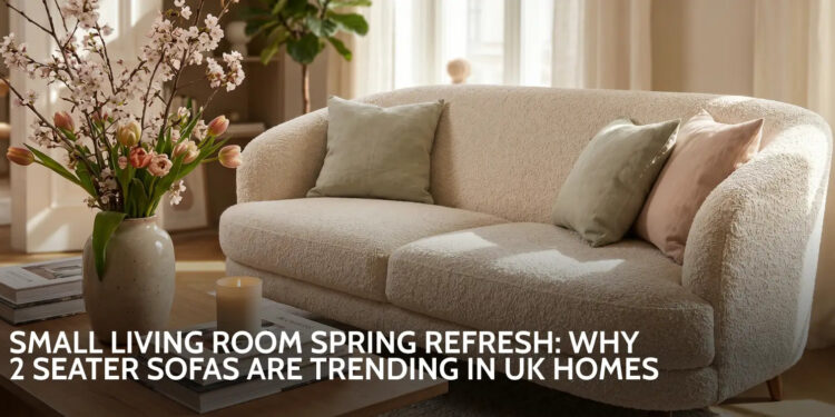 Small Living Room Spring Refresh: Why 2 Seater Sofas Are Trending in UK Homes 