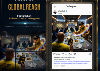 Roberto Carlos Announces PUNKVISM Global Edition Partnership on Instagram