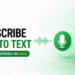 Transcribe Audio
