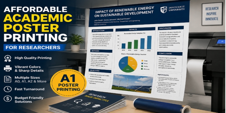 Affordable Academic Poster Printing for Researchers