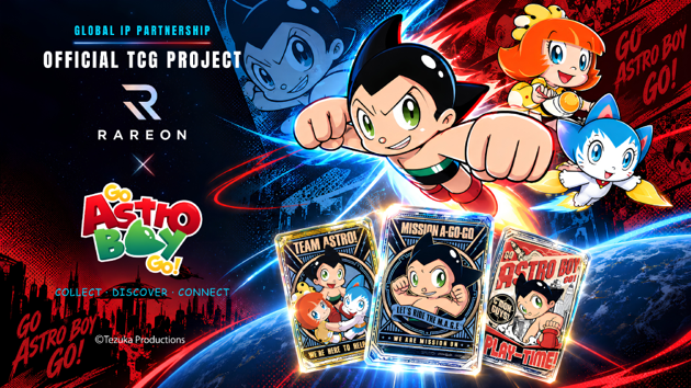 PUNKVISM’s TCG Platform RAREON Secures Official License for Tezuka Productions’ GO ASTRO BOY GO!