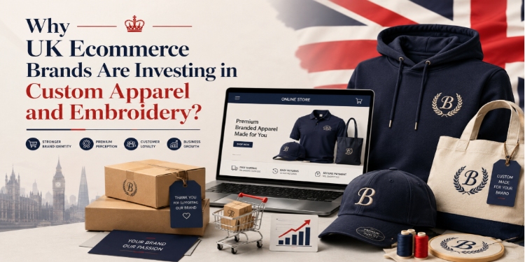 Why UK Ecommerce Brands Are Investing in Custom Apparel and Embroidery?
