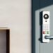 How is door security evolving between traditional mechanisms and connected technology?
