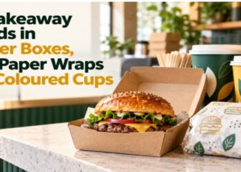 UK Takeaway Trends in Burger Boxes, Wax Paper Wraps and Coloured Cups