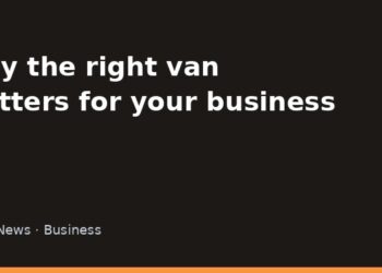 Commercial van parked outside a small business workshop at dawn