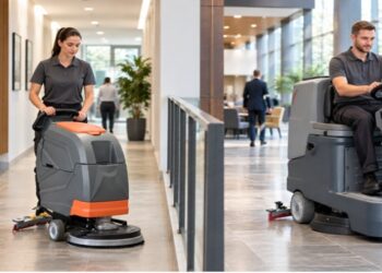 Walk-Behind vs. Ride-On Floor Scrubbers: How to Match the Machine to the Facility